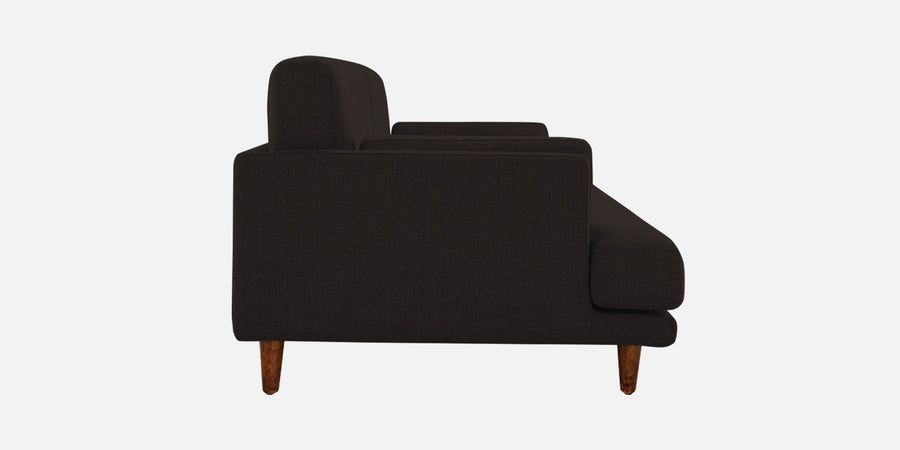 Ricky Fabric 3 Seater Sofa In Cara Brown Colour - Febonic Living