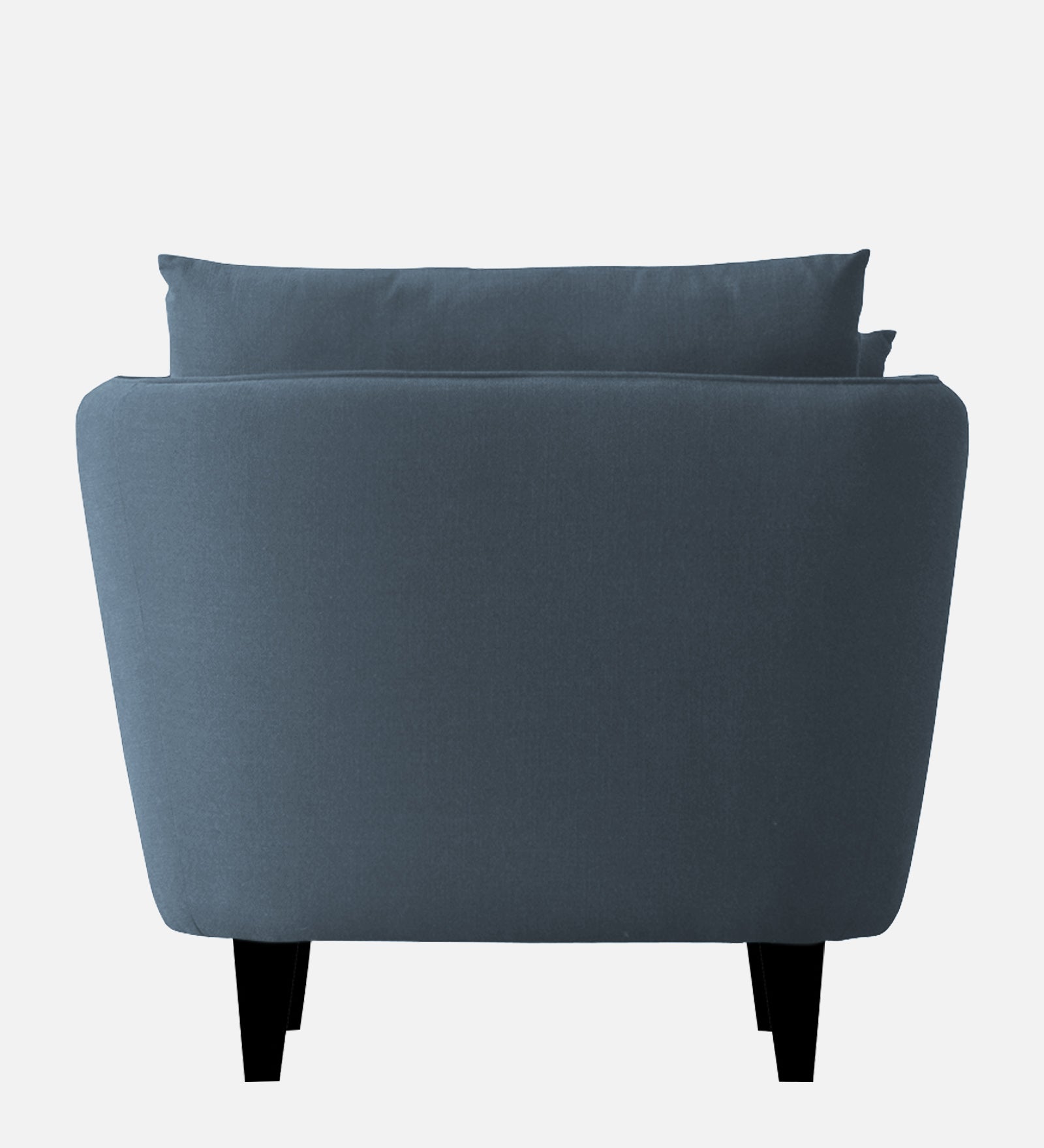 Norway Velvet 1 Seater Sofa In Oxford Blue Colour