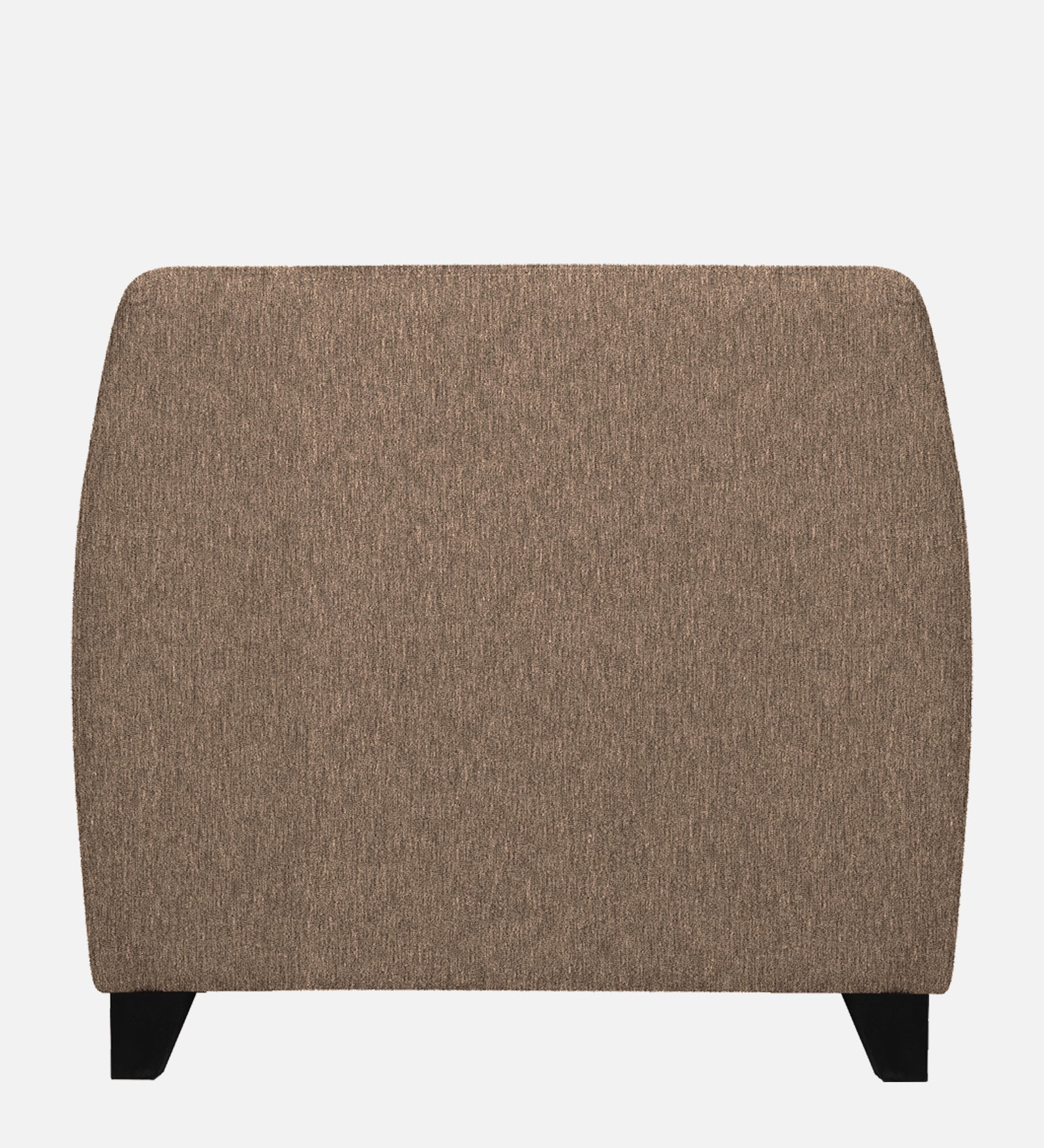 Melaan Fabric 1 Seater Sofa In Cookie Beige Colour