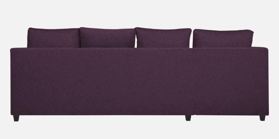 Nebula Fabric Rhs Sectional Sofa 3 Lounger In Greek Purple Colour - Febonic Living