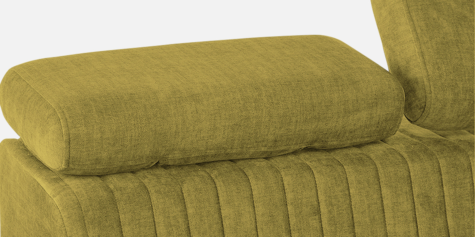 Draco Fabric 6 Seater Corner Sofa In Parrot Green Colour - Febonic Living