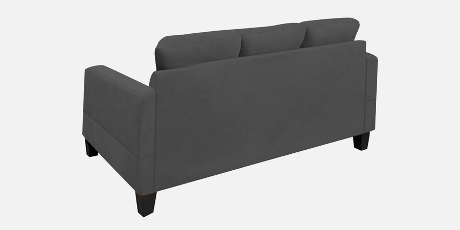 Thomas Fabric 3 Seater Sofa In Charcoal Grey Colour - Febonic Living