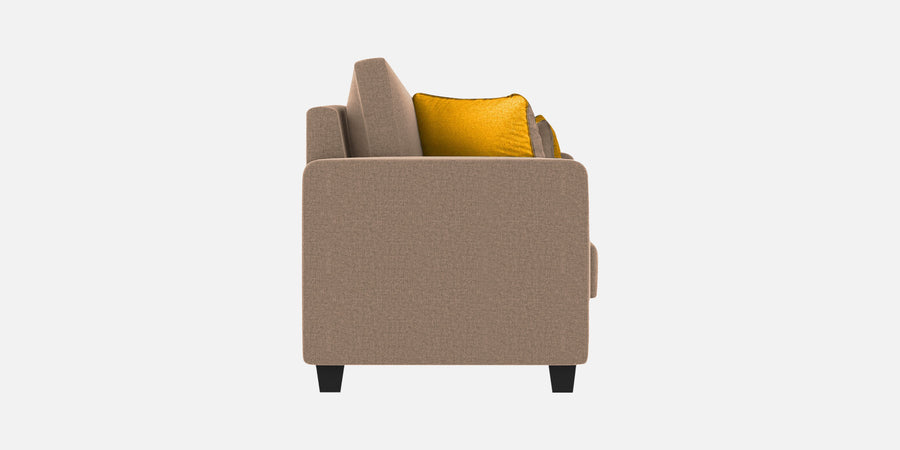 Nabi Fabric 3 Seater Sofa In Cookie Beige Colour - Febonic Living