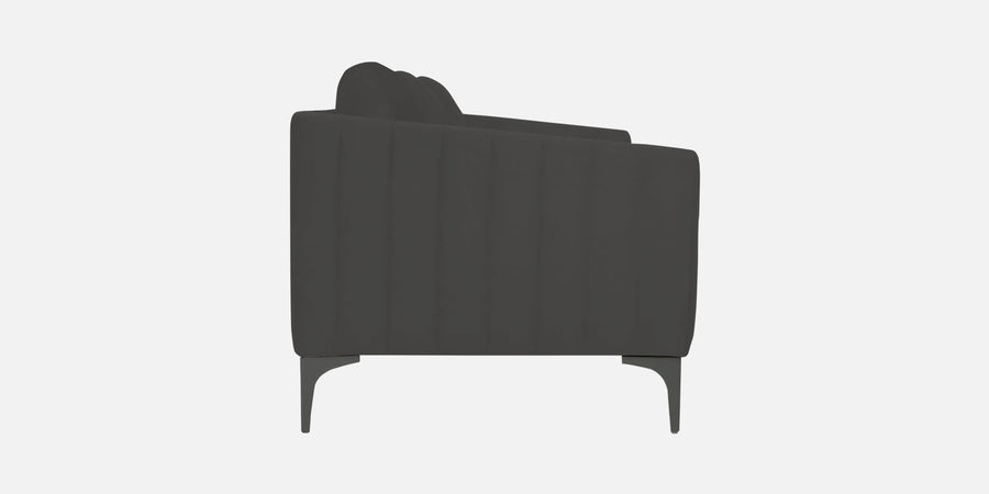 Haru Velvet 2 Seater Sofa In Hory Grey Colour - Febonic Living