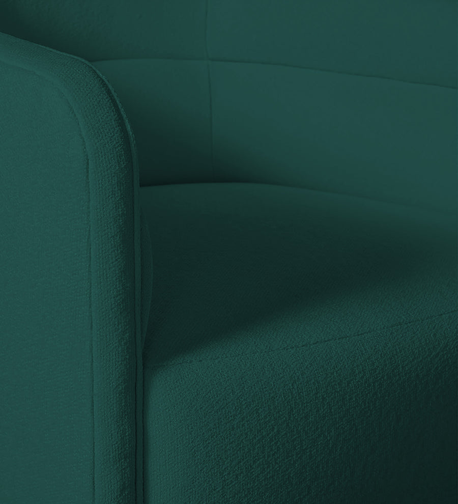 Ria Fabric Swivel Chair In Sage Green Colour - Febonic Living