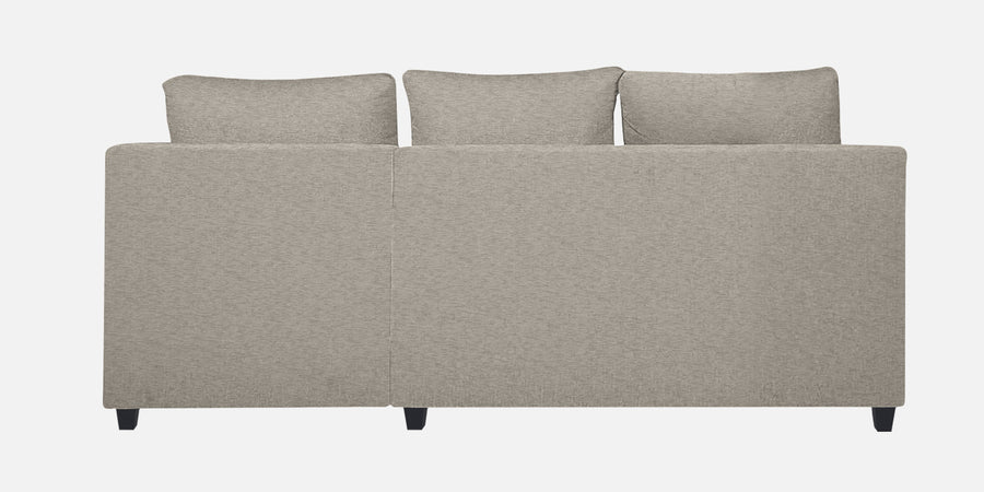 Nebula Fabric Lhs Sectional Sofa 2 Lounger In Ash Grey Colour - Febonic Living