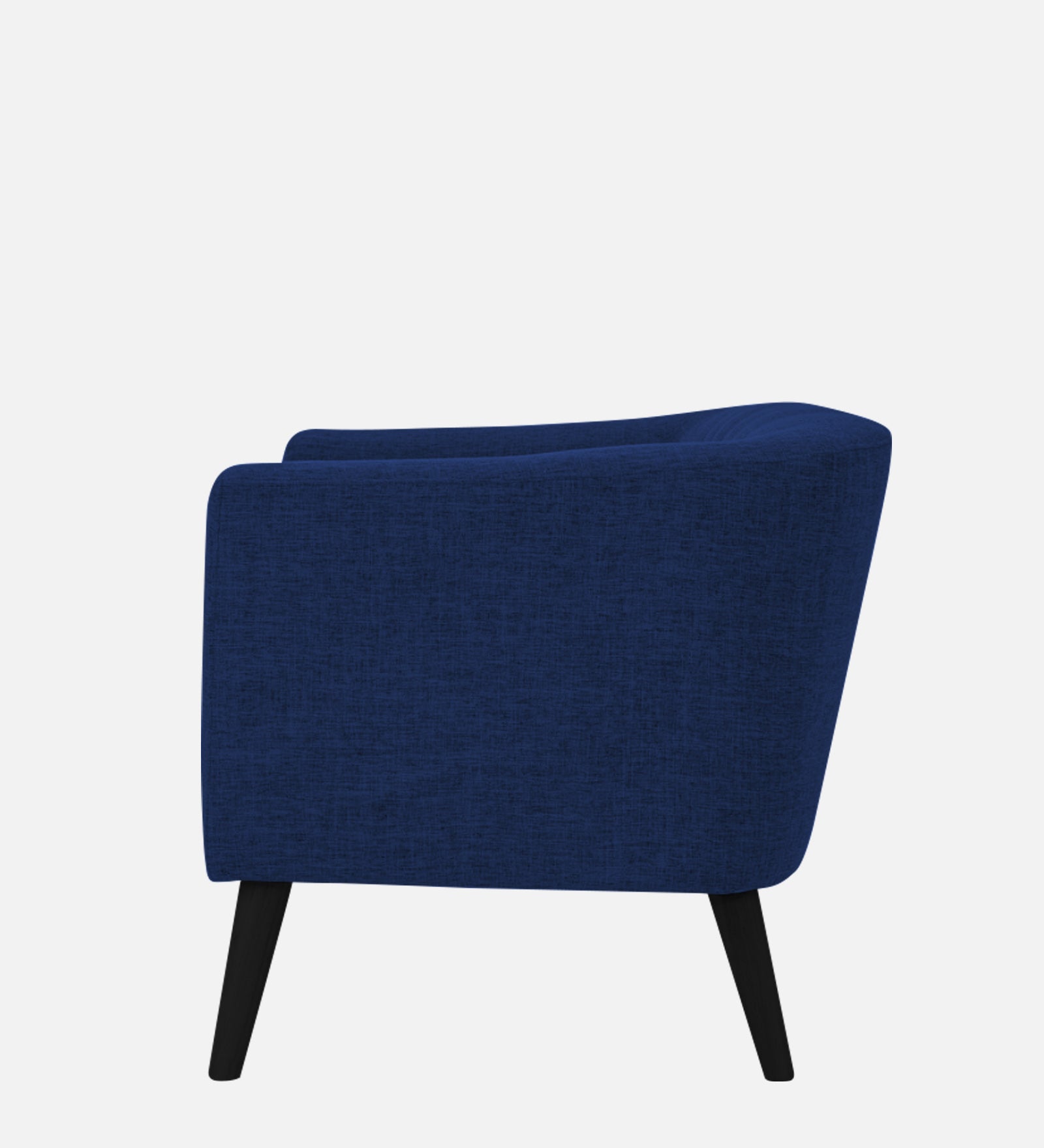 Casper Fabric 1 Seater Sofa in Royal Blue Colour