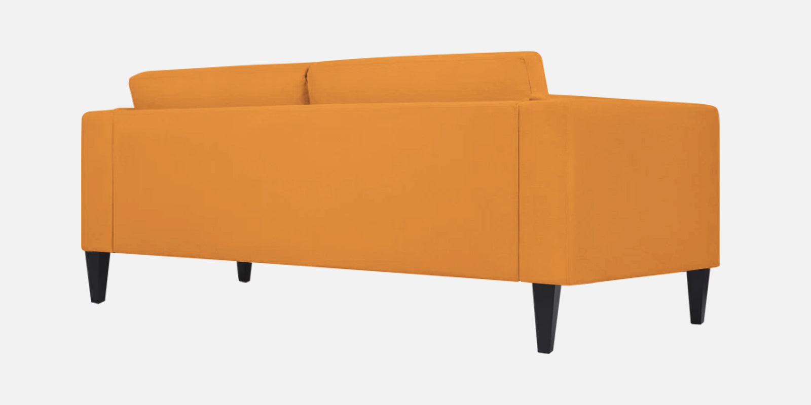 Jasper Velvet 3 Seater Sofa in Tangerine orange Colour