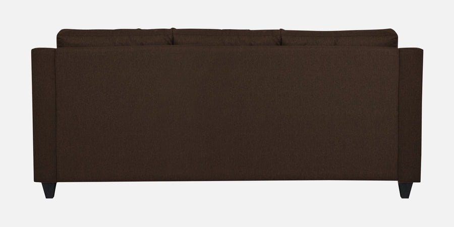 Welly Fabric 3 Seater Sofa In Cidar Brown Colour - Febonic Living