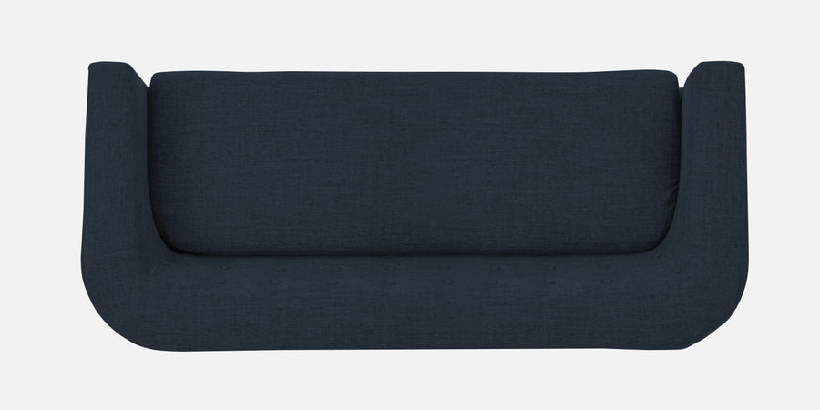 Casper Fabric 3 Seater Sofa In Denim Blue Colour - Febonic Living