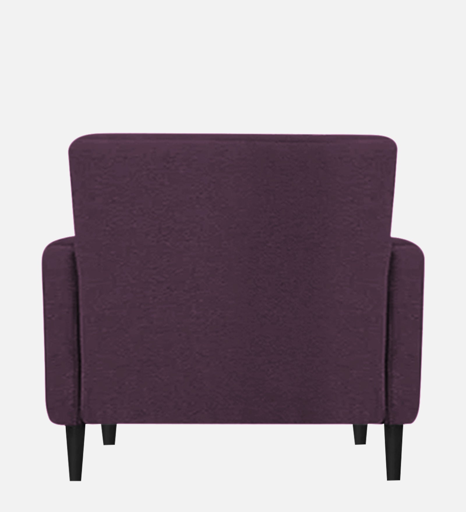 Marq Fabric 1 Seater Sofa in Greek Purple Colour