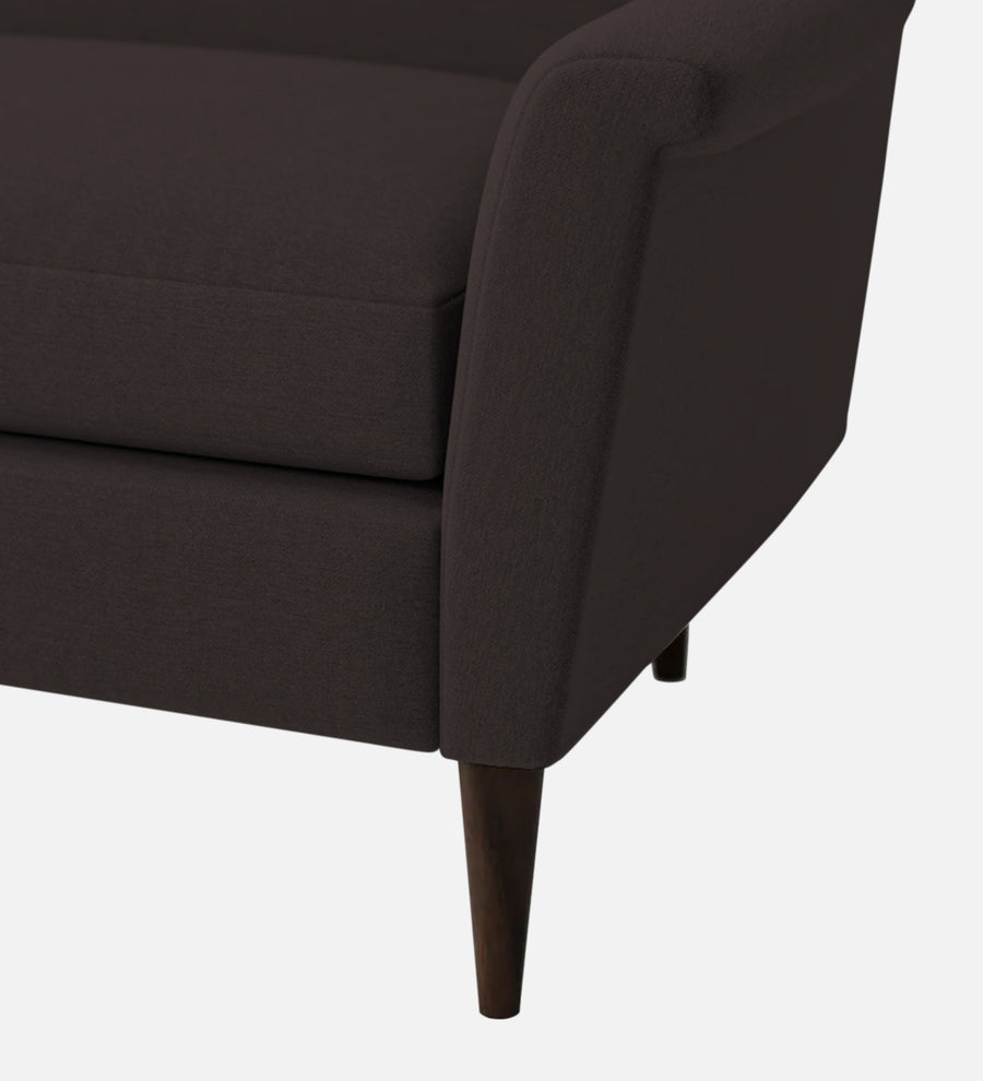 Homer Fabric 1 Seater Sofa In Pebble Brown Colour - Febonic Living