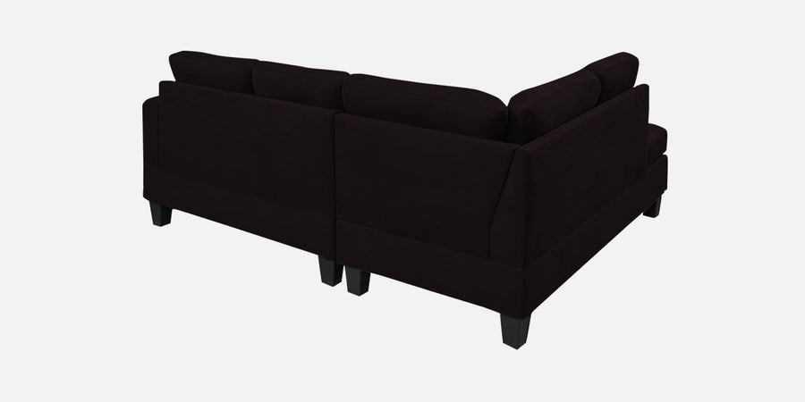 Thomas Fabric Rhs Sectional Sofa 2 Lounger In Cara Brown Colour - Febonic Living