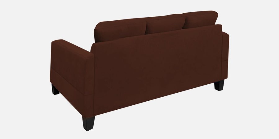 Thomas Fabric 3 Seater Sofa In Coffee Brown Colour - Febonic Living