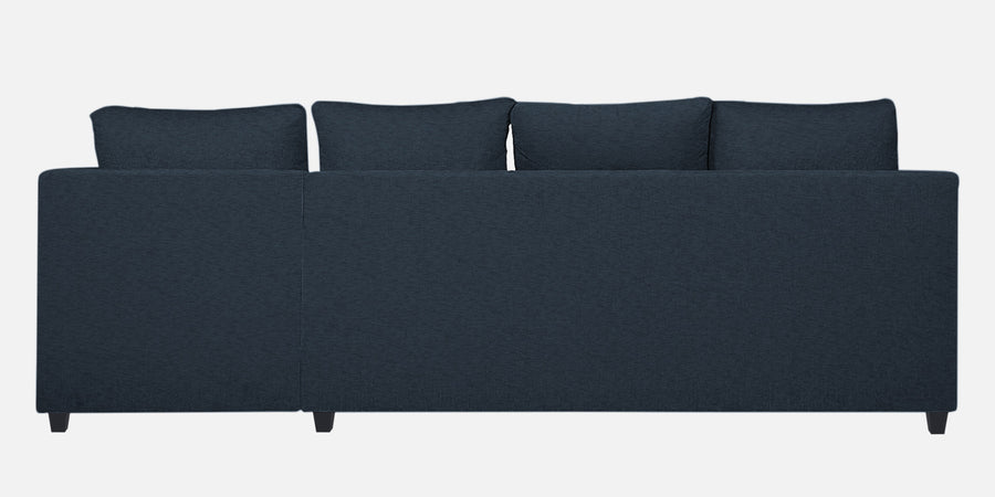 Nebula Fabric Lhs Sectional Sofa 3 Lounger In Denim Blue Colour - Febonic Living