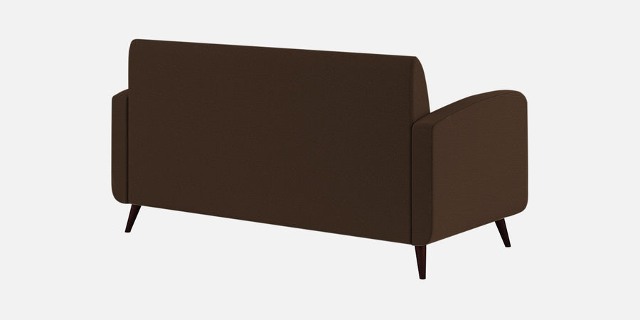 Wiki Velvet 3 Seater Sofa In Chocolate Brown Colour - Febonic Living