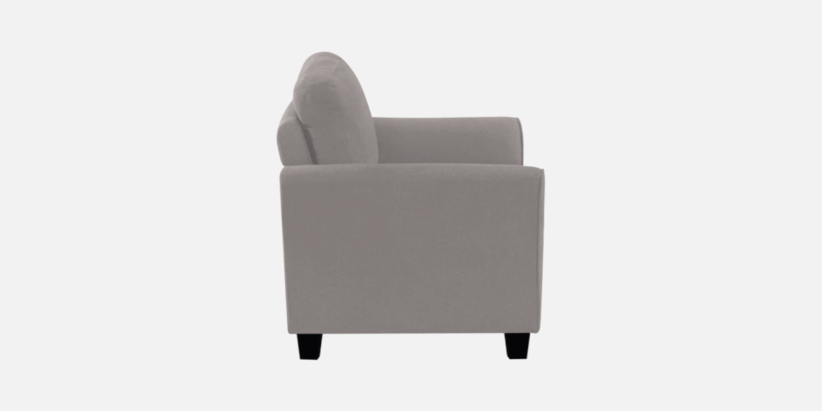 Daroo Velvet 2 Seater Sofa In Pearl Grey Colour