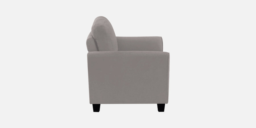 Daroo Velvet 2 Seater Sofa In Pearl Grey Colour - Febonic Living
