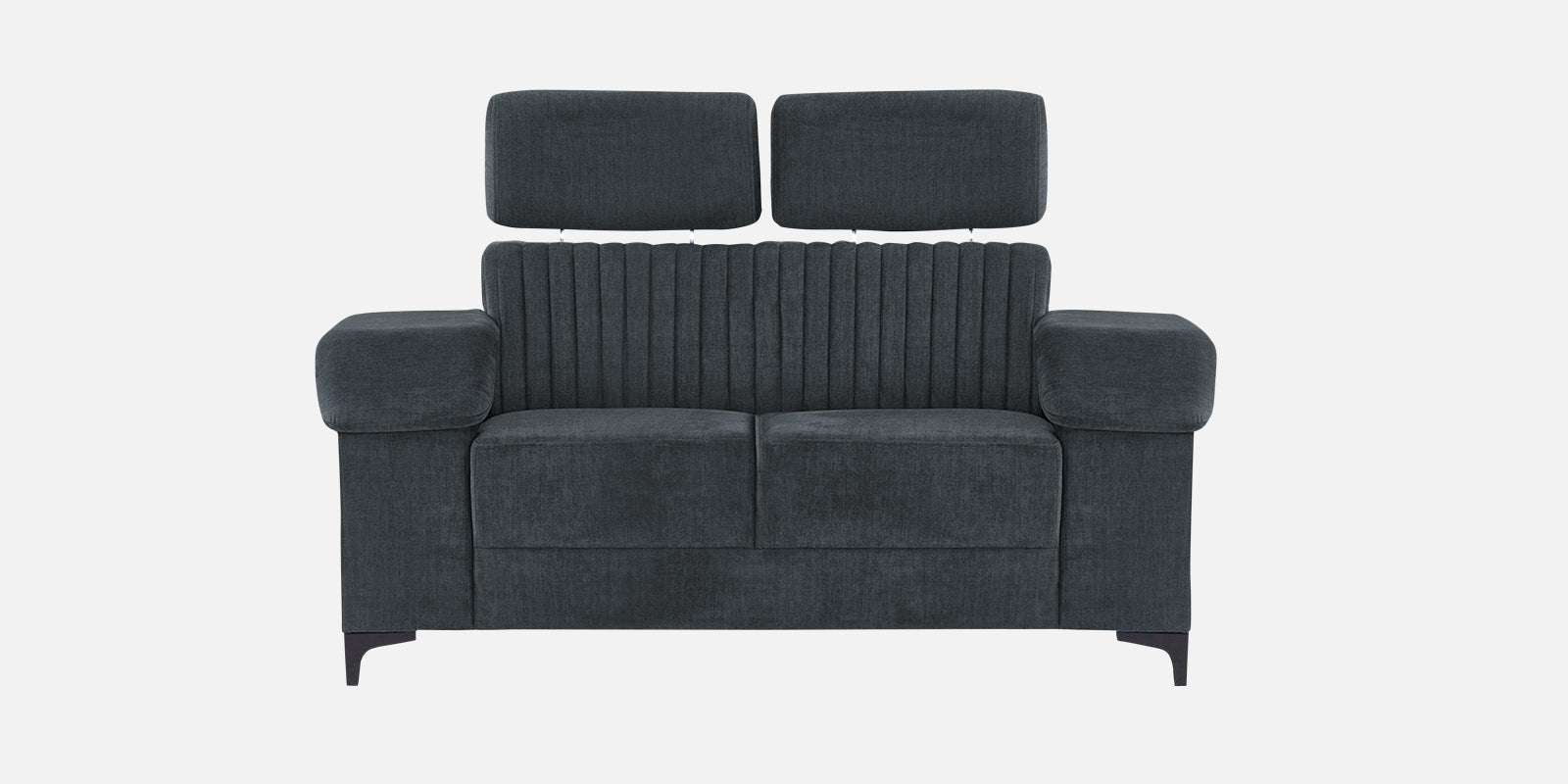 Draco Fabric 2 Seater Sofa in Duby Grey Colour