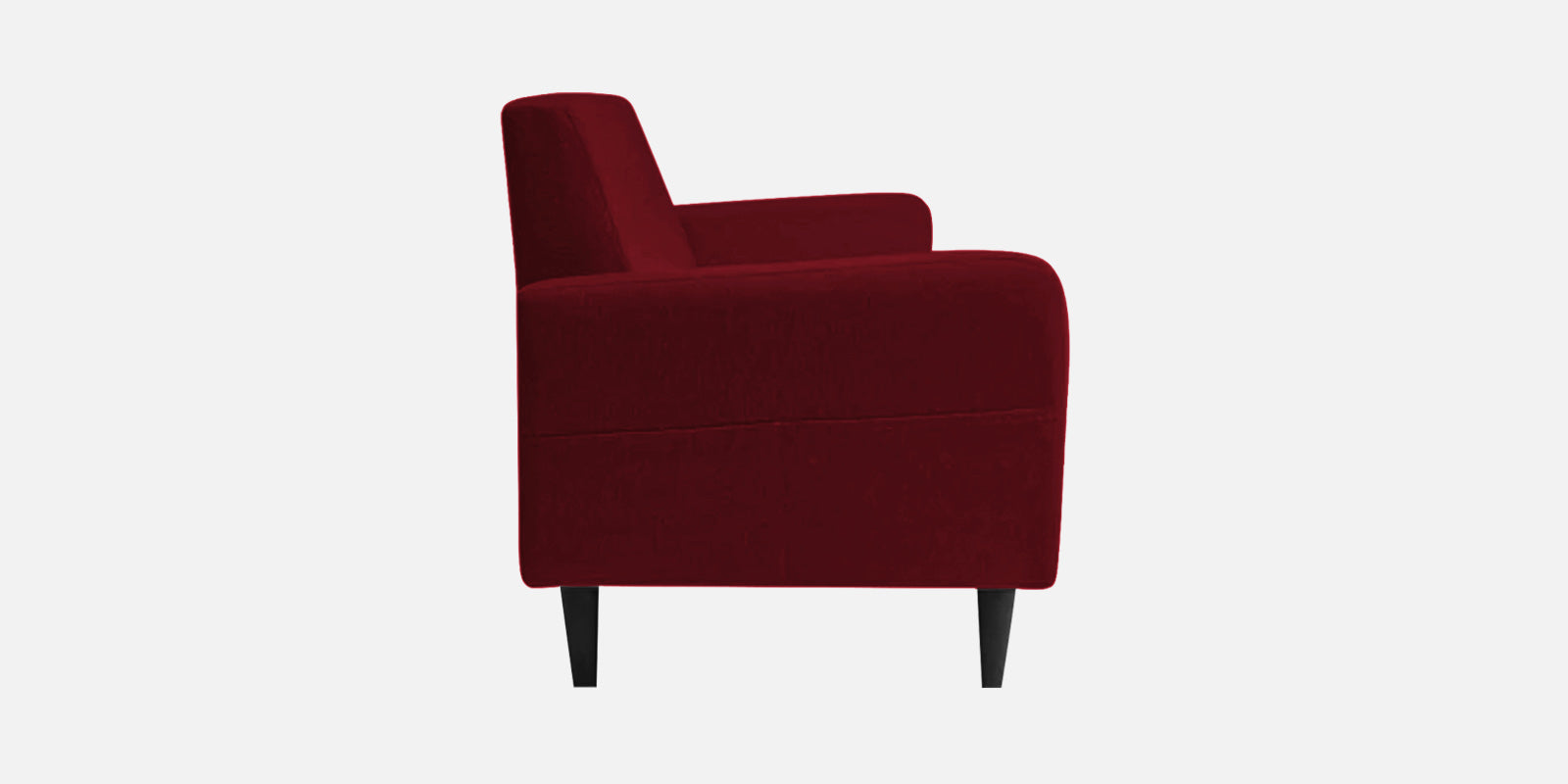 Marq Fabric 2 Seater Sofa in Ruby Red Colour