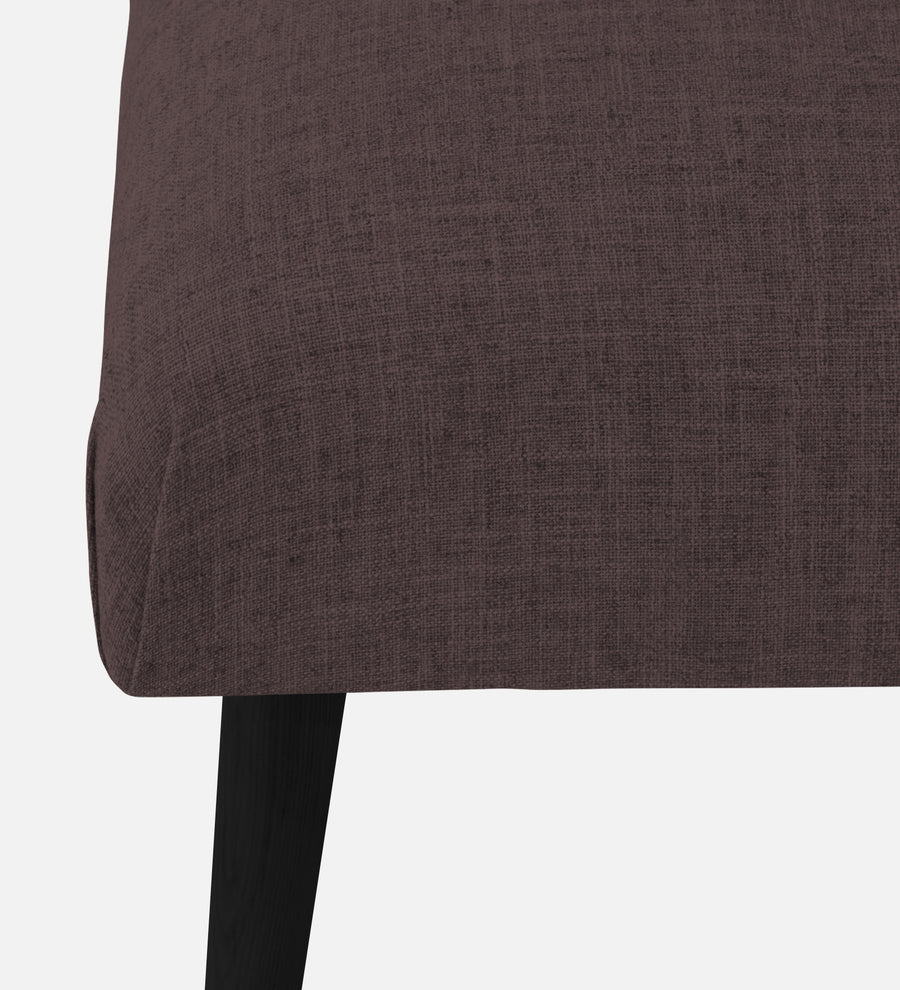 Adon Velvet Bench In Mocha Brown Colour - Febonic Living