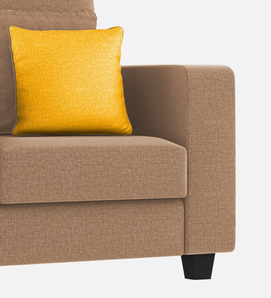 Nabi Fabric 1 Seater Sofa In Cosmic Beige Colour - Febonic Living