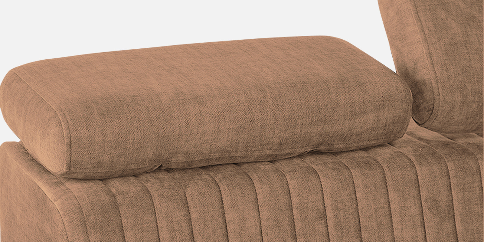 Draco Fabric 6 Seater Corner Sofa In Cosmic Beige Colour - Febonic Living