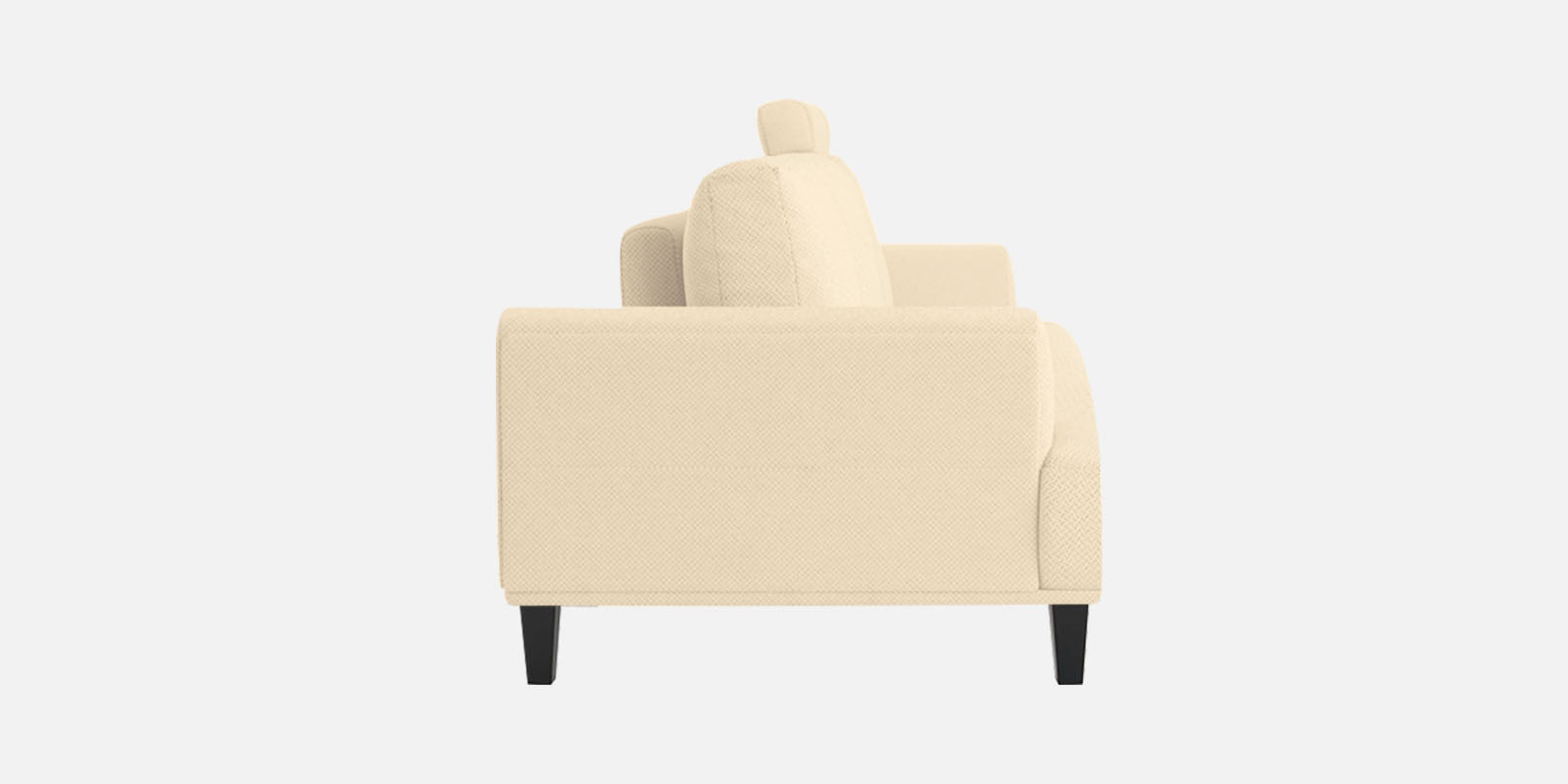 Como Fabric 2 Seater Sofa in Ivory Cream Colour