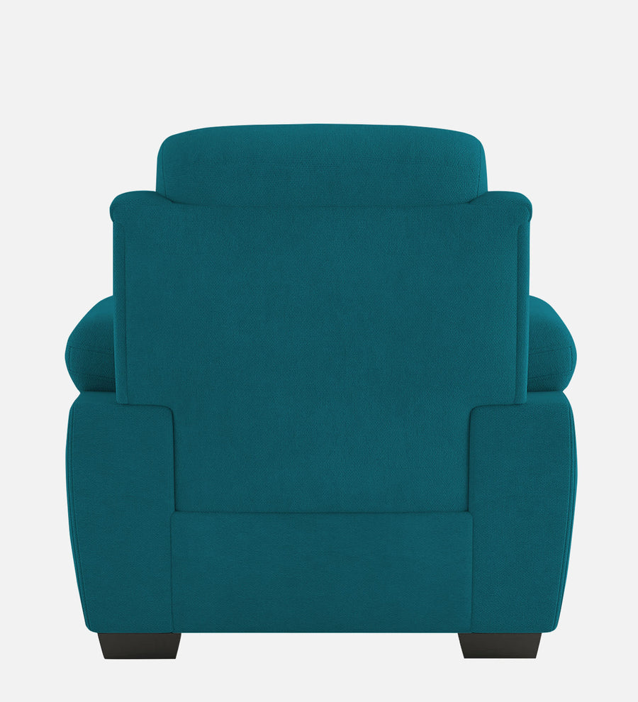 Cantaberry Velvet 1 Seater Sofa In Pine Green Colour - Febonic Living