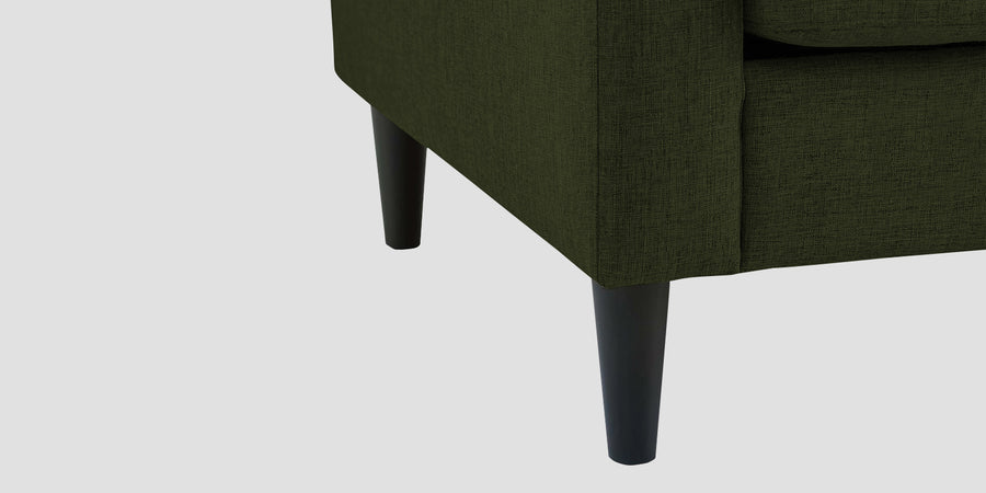 Romie Fabric Lhs Sectional Sofa 2 Lounger In Olive Green Colour - Febonic Living