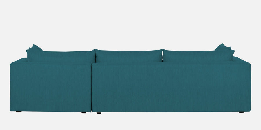 Ziggy Fabric Rhs Sectional Sofa 3 Lounger In Water Blue Colour - Febonic Living