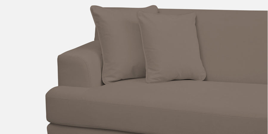 Woody Fabric 2 Seater Sofa In Rock Beige Colour - Febonic Living