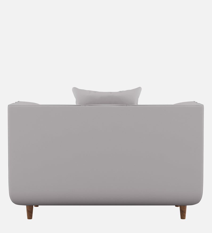 Sumo Velvet 1 Seater Sofa In Concrete Grey Colour - Febonic Living