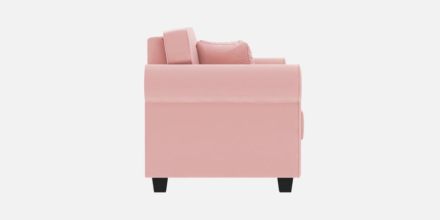 Numonk Velvet 2 Seater Sofa In Millennial Pink Colour - Febonic Living