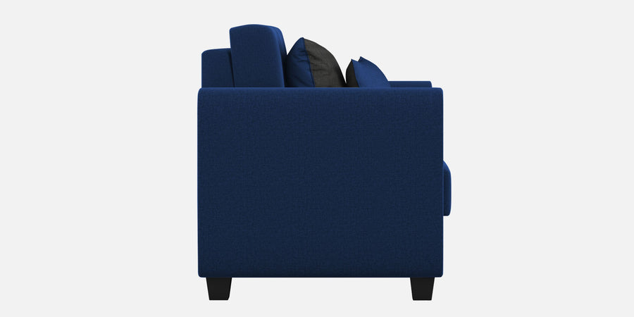 Cosmic Fabric 3 Seater Sofa In Royal Blue Colour - Febonic Living