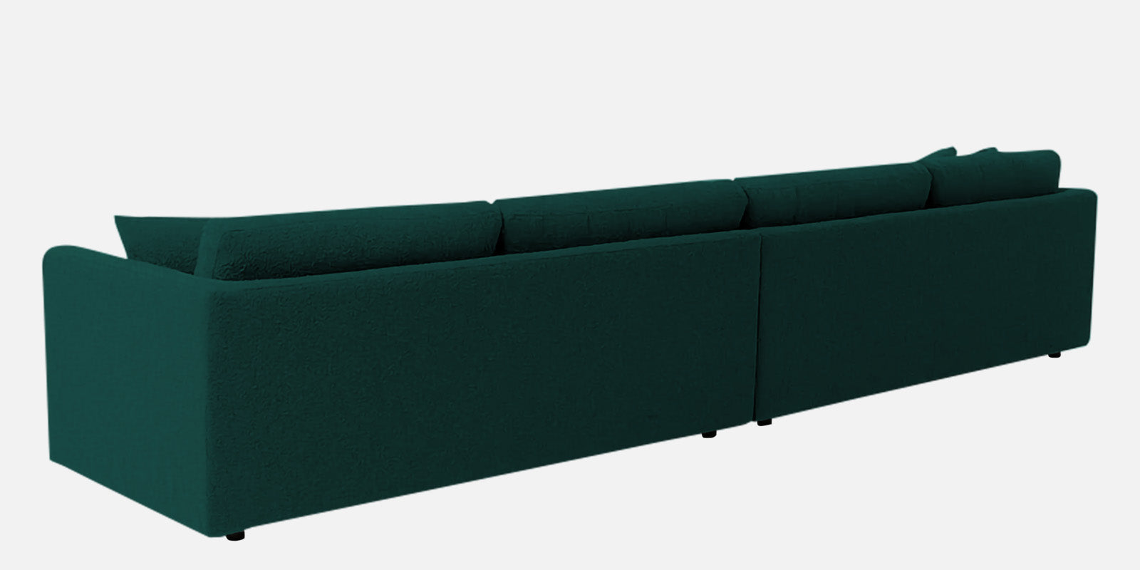 Casso Velvet 4 Seater Sofa in Forest Green Colour