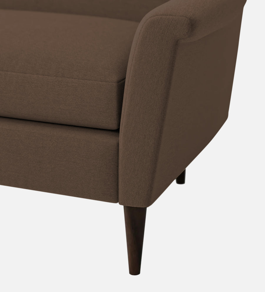 Homer Fabric 1 Seater Sofa In Rosy Brown Colour - Febonic Living
