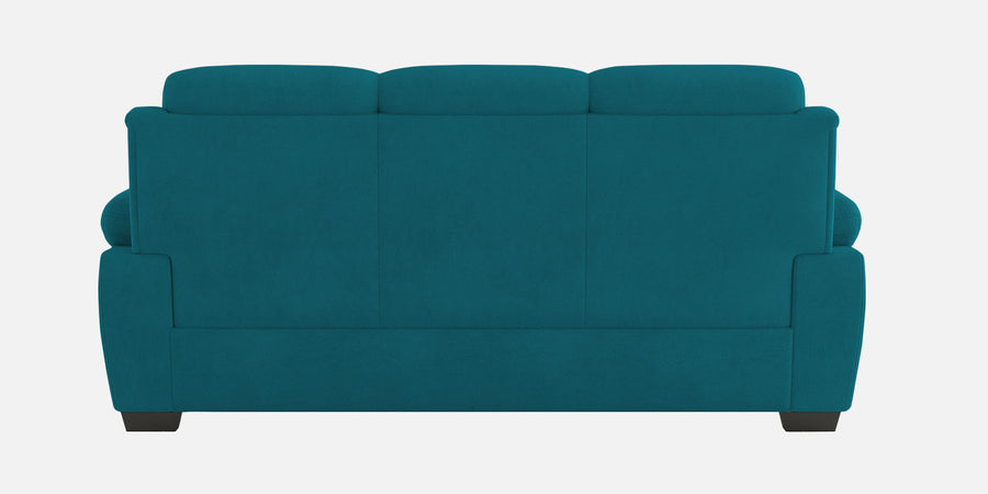 Cantaberry Velvet 3 Seater Sofa In Pine Green Colour - Febonic Living