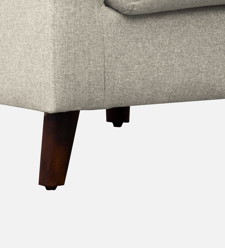 Kevin Fabric 1 Seater Sofa In Ivory Cream Colour - Febonic Living