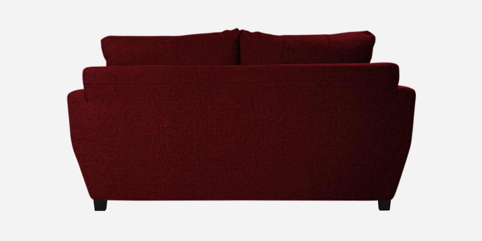 Mario Fabric 2 Seater Sofa in Ruby Red Colour