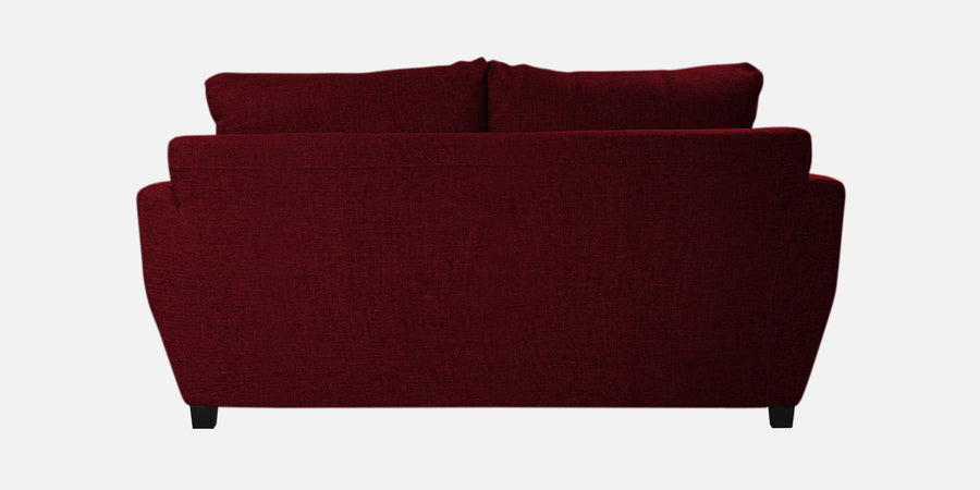 Mario Fabric 2 Seater Sofa In Ruby Red Colour - Febonic Living