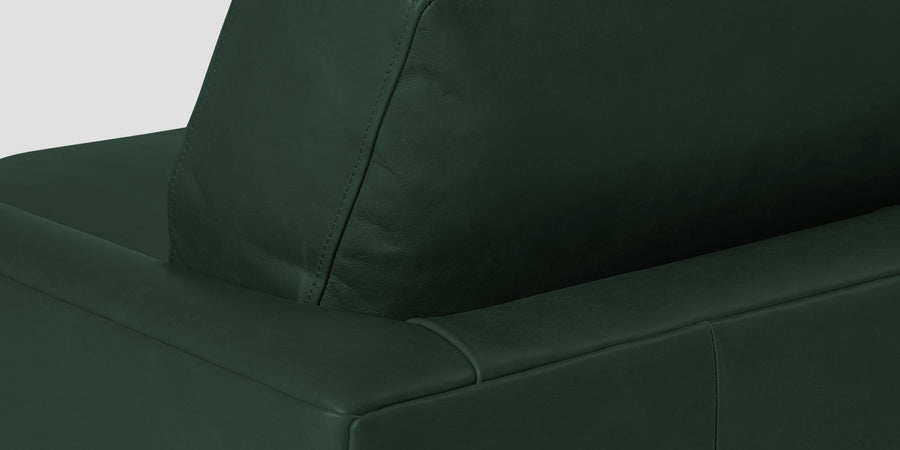 Sterio Leatherette 2 Seater Sofa In Basil Green Colour - Febonic Living