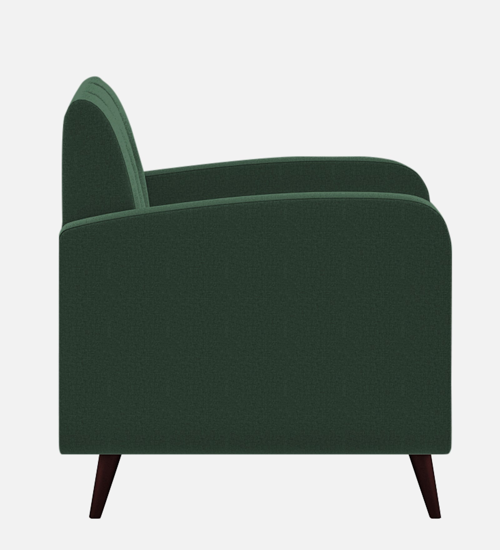 Wiki Velvet 1 Seater Sofa in Amazon Green Colour