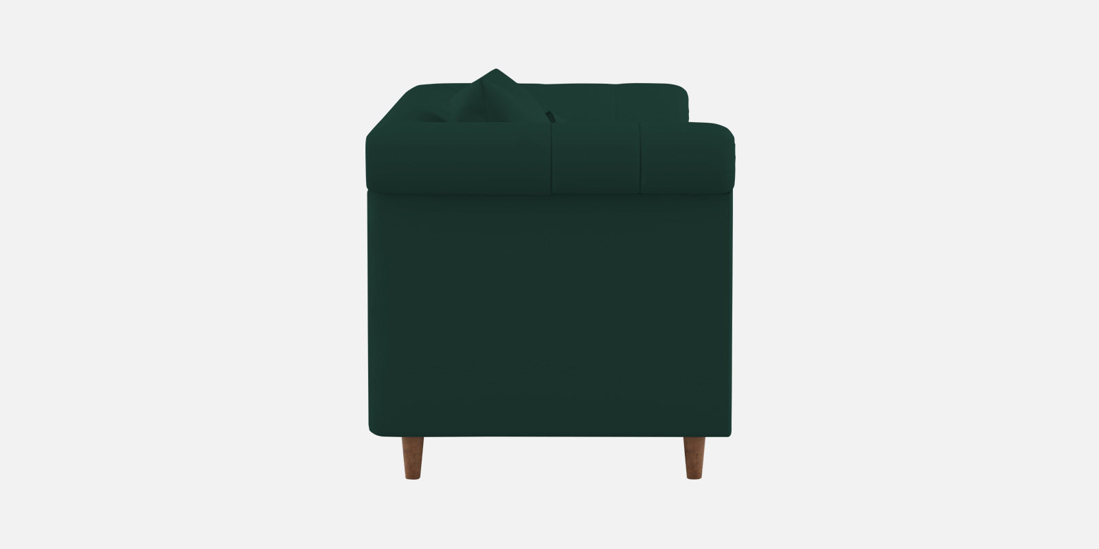 Rubi Velvet 3 Seater Sofa in Forest Green Colour