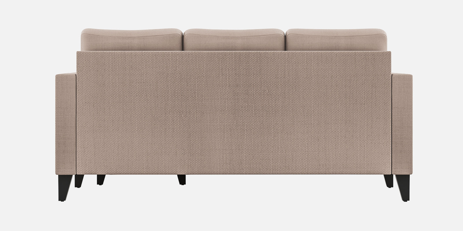 Nori Fabric LHS Sectional Sofa (2 + Lounger) In Kadhi Beige Colour