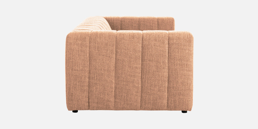 Lara Fabric 2 Seater Sofa In Cosmic Beige Colour - Febonic Living