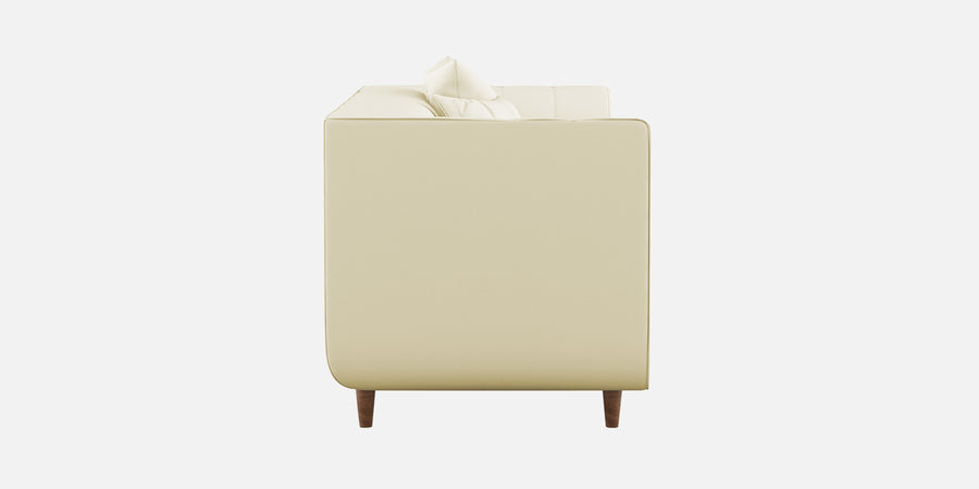 Sumo Velvet 3 Seater Sofa In Warm White Colour - Febonic Living