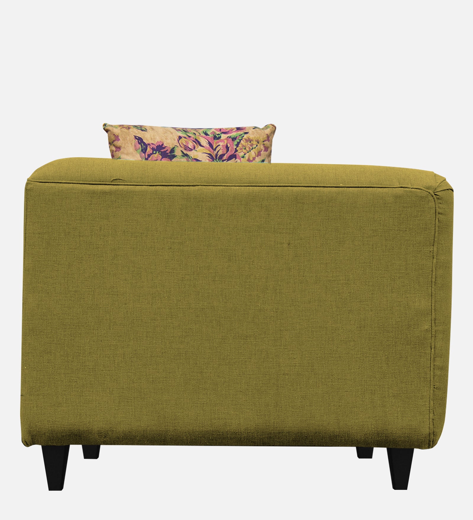 Niki Fabric 1 Seater Sofa in Parrot Green Colour