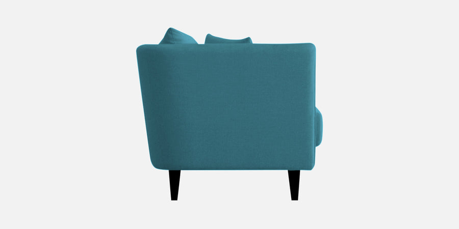 Norway Velvet 3 Seater Sofa In Aqua Blue Colour - Febonic Living