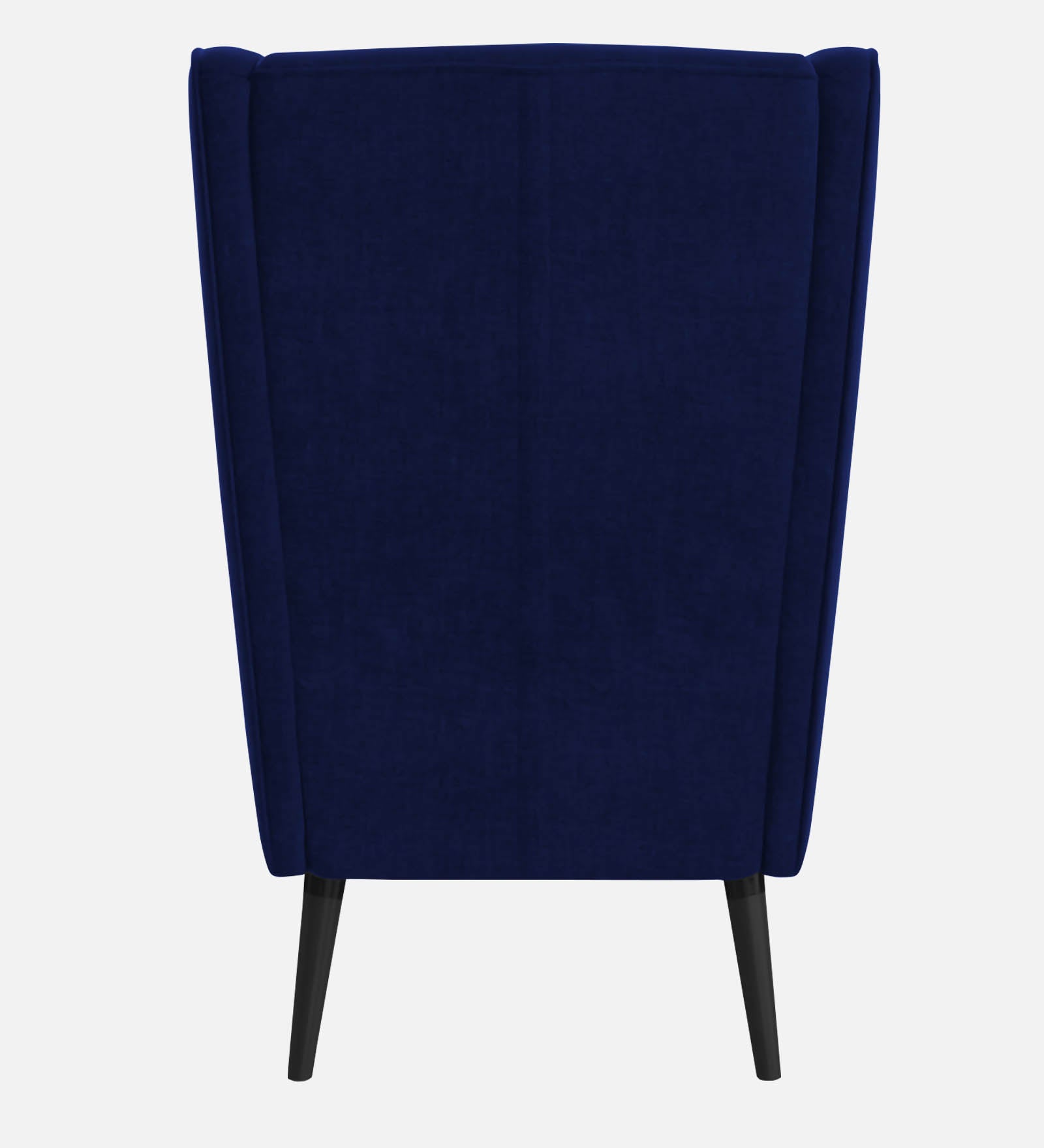 Niya Velvet Wing Chair in Imperial Blue Colour